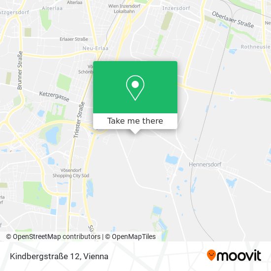 Kindbergstraße 12 map