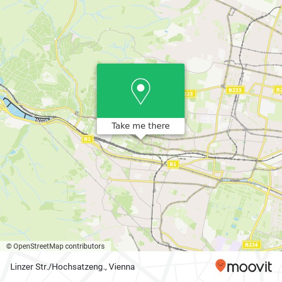 Linzer Str./Hochsatzeng. map