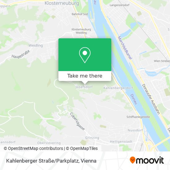 Kahlenberger Straße/Parkplatz map