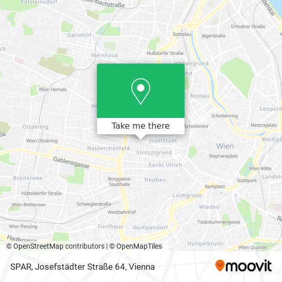 SPAR, Josefstädter Straße 64 map