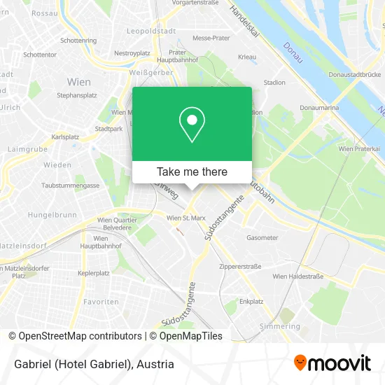 Gabriel (Hotel Gabriel) map