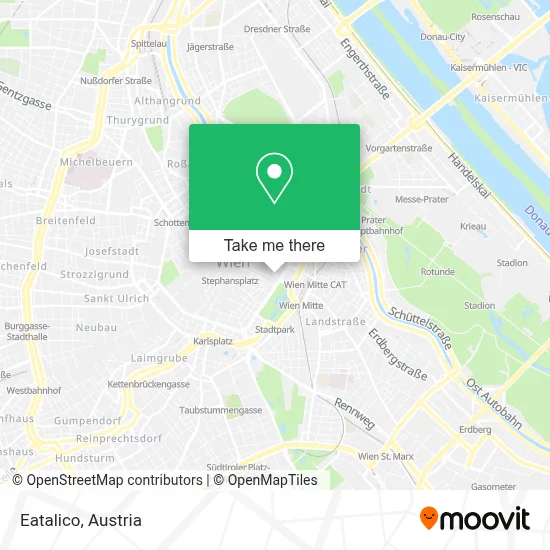 Eatalico map