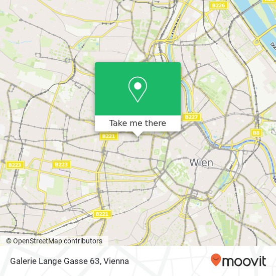 Galerie Lange Gasse 63 map