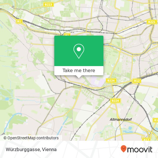 Würzburggasse map