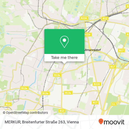 MERKUR, Breitenfurter Straße 263 map
