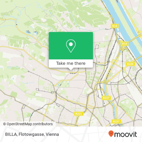BILLA, Flotowgasse map