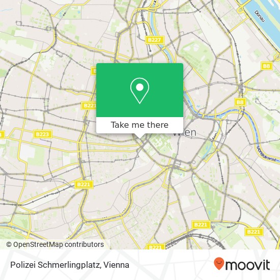 Polizei Schmerlingplatz map