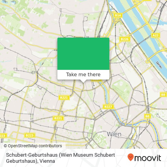 Schubert-Geburtshaus (Wien Museum Schubert Geburtshaus) map