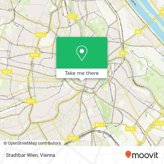 Stadtbar Wien map