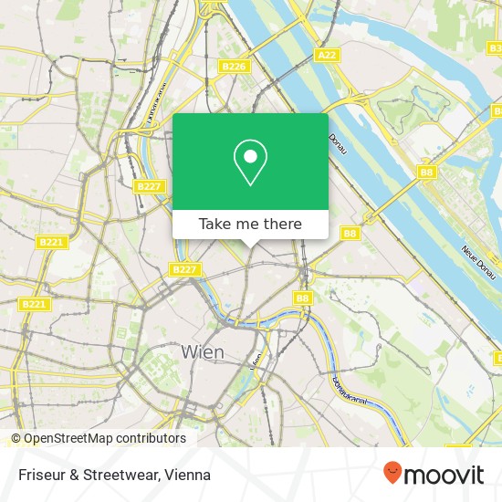 Friseur & Streetwear map