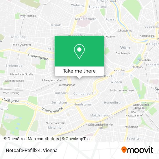 Netcafe-Refill24 map