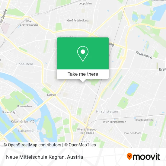 Neue Mittelschule Kagran map