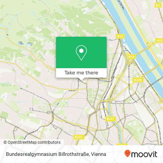 Bundesrealgymnasium Billrothstraße map