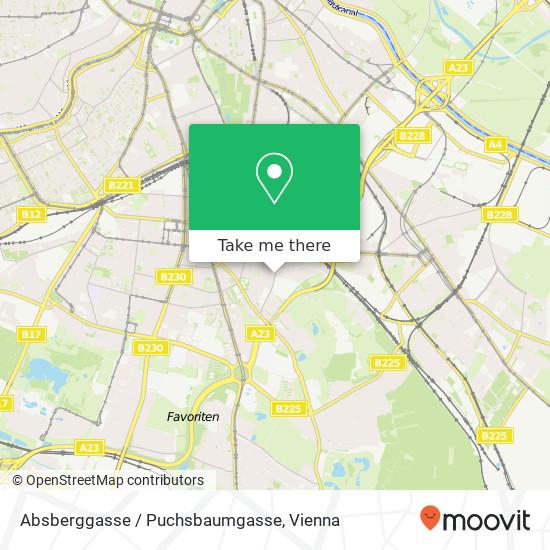 Absberggasse / Puchsbaumgasse map
