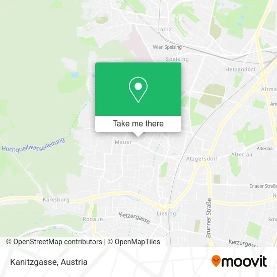 Kanitzgasse map