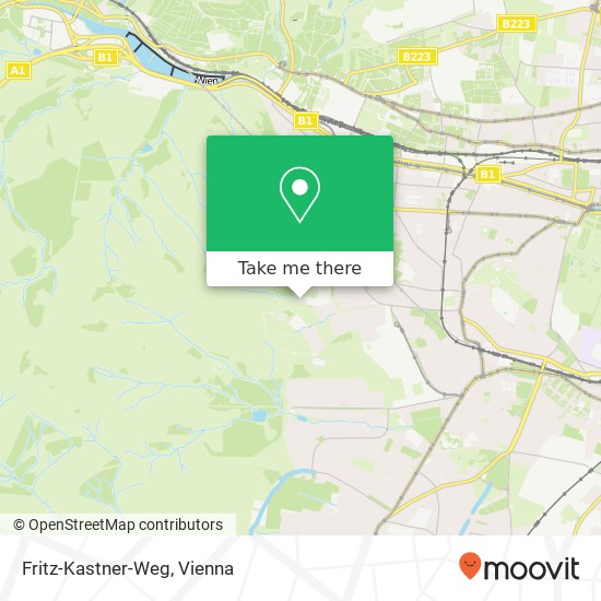 Fritz-Kastner-Weg map