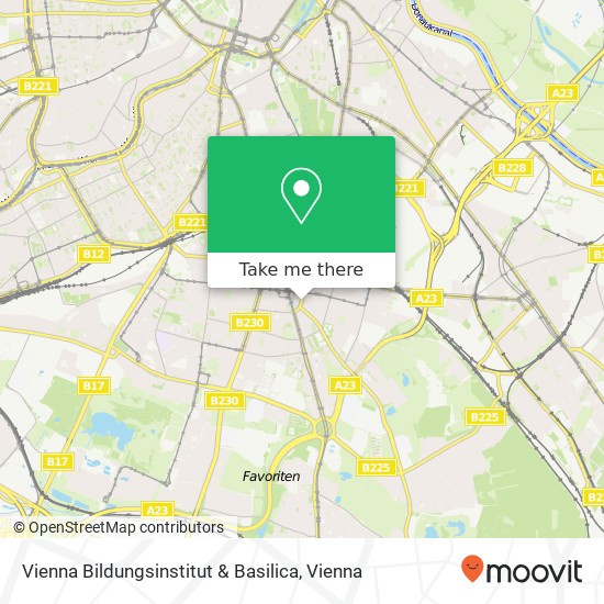 Vienna Bildungsinstitut & Basilica map