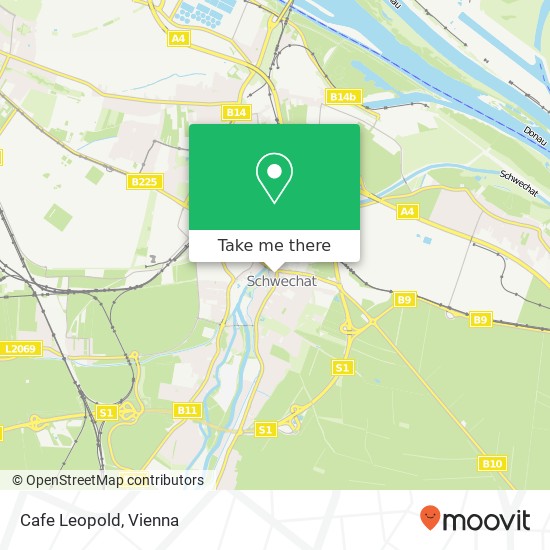 Cafe Leopold, Hauptplatz 21b 2320 Schwechat map