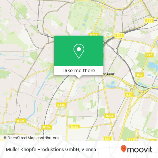 Muller Knopfe Produktions GmbH, Parttartgasse 36 1230 Wien map