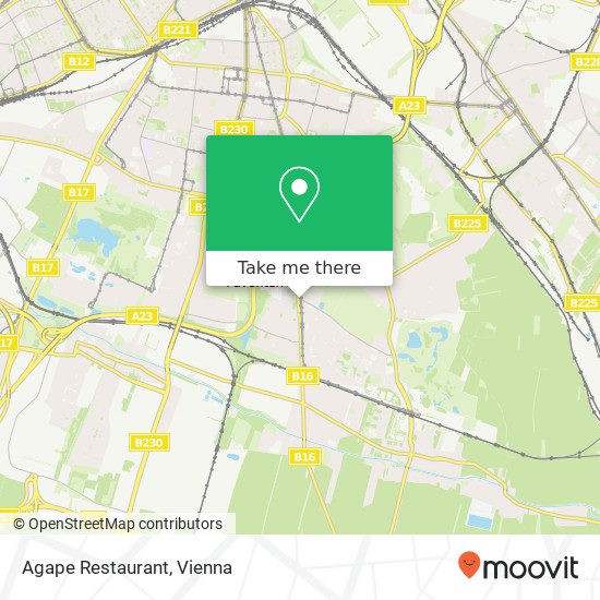 Agape Restaurant, Pichelmayergasse 1100 Wien map