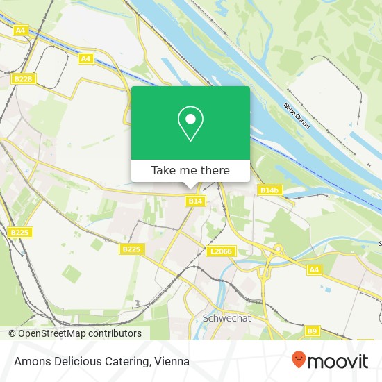 Amons Delicious Catering map