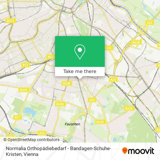 Normalia Orthopädiebedarf - Bandagen-Schuhe-Kristen map