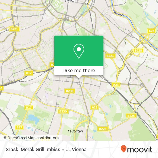 Srpski Merak Grill Imbiss E.U., Viktor-Adler-Platz 1100 Wien map
