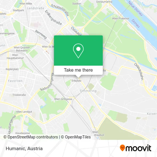 Humanic map