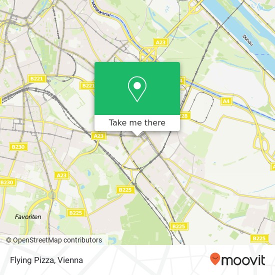 Flying Pizza, Gottschalkgasse 10 1110 Wien map