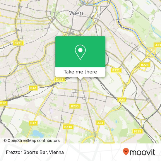 Frezzor Sports Bar, Columbusplatz 7-8 1100 Wien map