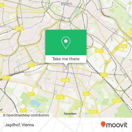 Jagdhof, Jagdgasse 10 1100 Wien map