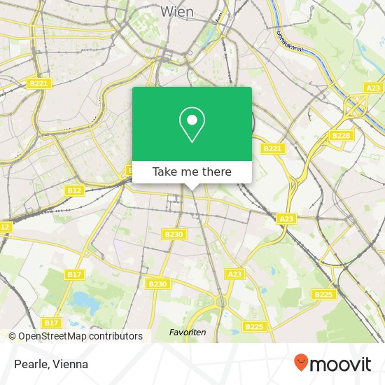 Pearle, Keplerplatz 11 1100 Wien map