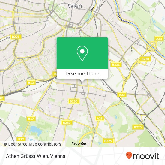 Athen Grüsst Wien, Keplergasse 9 1100 Wien map