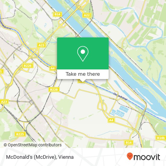 McDonald's (McDrive), 7. Haidequerstraße 2 1110 Wien map