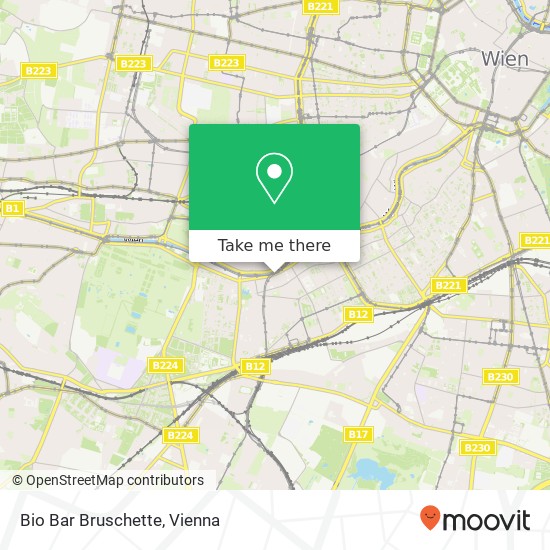 Bio Bar Bruschette, Schönbrunner Straße 235 1120 Wien map