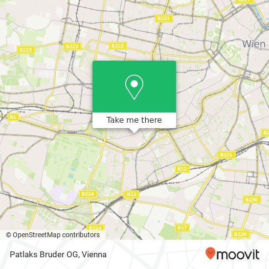 Patlaks Bruder OG, Sechshauser Straße 1150 Wien map