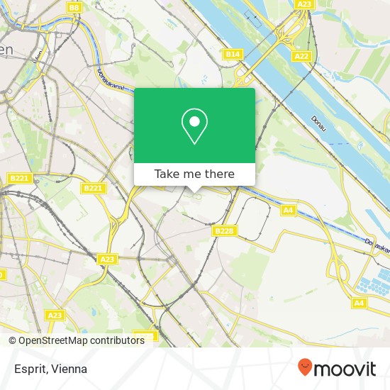 Esprit, Guglgasse 12 1110 Wien map