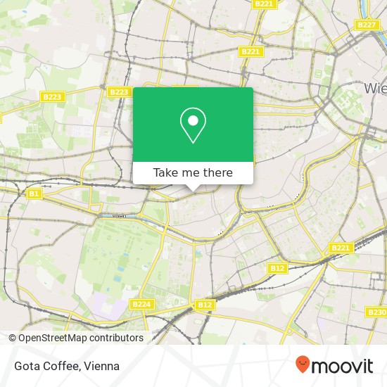 Gota Coffee, Mariahilfer Straße 192 1150 Wien map