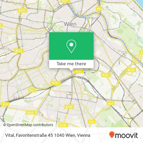 Vital, Favoritenstraße 45 1040 Wien map