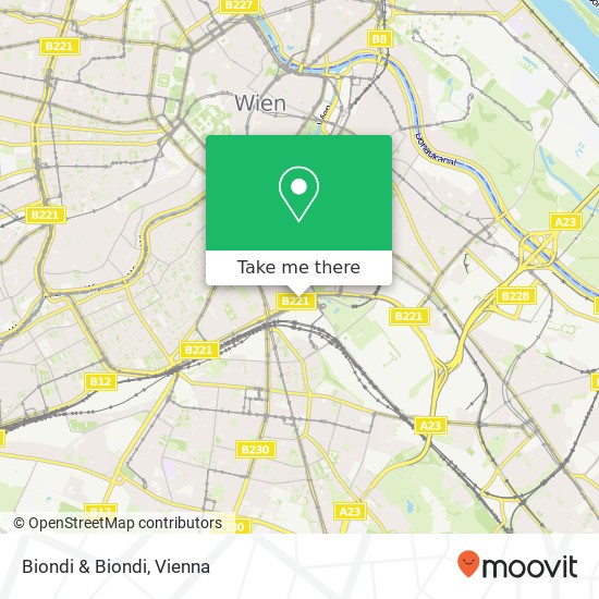 Biondi & Biondi, Wiedner Gürtel 12 1040 Wien map