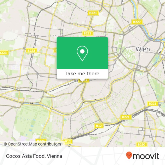 Cocos Asia Food, Europaplatz 1 1150 Wien map