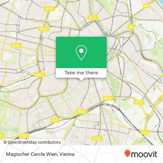 Magischer Cercle Wien map