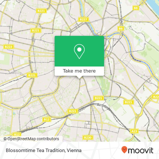 Blossomtime Tea Tradition, Wiedner Hauptstraße 36 1040 Wien map