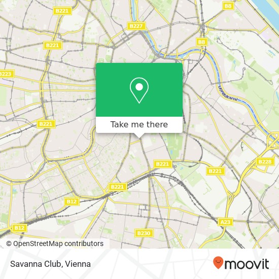 Savanna Club, Favoritenstraße 26 1040 Wien map