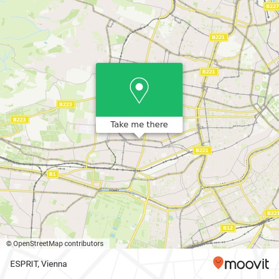 ESPRIT, Hütteldorfer Straße 78 1140 Wien map