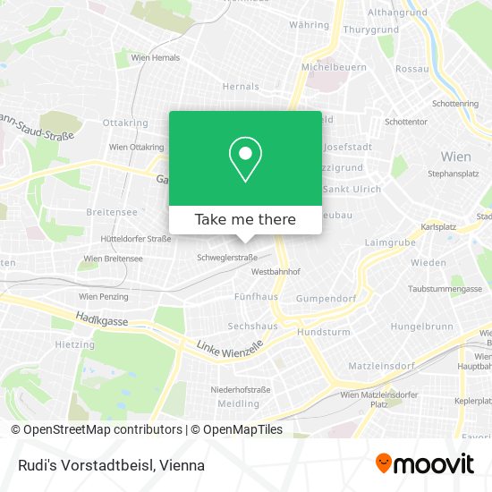 Rudi's Vorstadtbeisl map