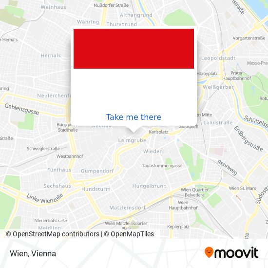 Wien map