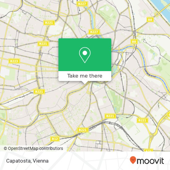 Capatosta, Linke Wienzeile 1060 Wien map