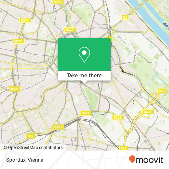 Sportlux, Schwarzenbergplatz 8 1030 Wien map