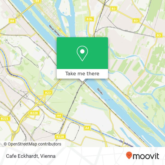 Cafe Eckhardt, Handelskai 428 1020 Wien map